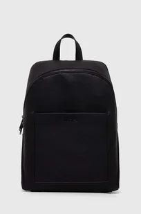 Calvin Klein plecak męski kolor czarny duży gładki - Plecaki - miniaturka - grafika 1