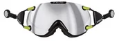 Gogle narciarskie - Casco Gogle narciarskie FX-70 Carbonic black-yellow silver M - miniaturka - grafika 1