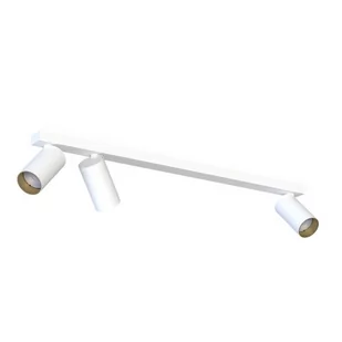 Nowodvorski Lampa sufitowa reflektorki biały złoty stal lakierowana tworzywo sztuczne MONO 7775 - Lampy sufitowe - miniaturka - grafika 1