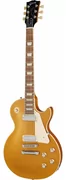 Gitary elektryczne - Gibson Les Paul Deluxe 70s Gold Top Original gitara elektryczna - miniaturka - grafika 1