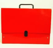 Teczki i skoroszyty - Penmate Tadeo Trading Teczka z rączką B4 Jumbo - czerwona pastelowa AA534TT - miniaturka - grafika 1