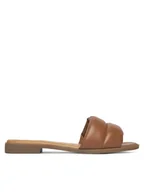 Klapki i japonki damskie - Lasocki Klapki WI16-MENA-16 Brązowy - miniaturka - grafika 1