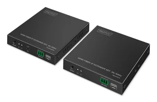 Digitus Zestaw przedłużacza światłowodowego IP HDMI, 4K/60Hz - Inne akcesoria audio-wideo - miniaturka - grafika 1