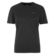Koszulki męskie - Męska Koszulka z krótkim rękawem CRAFT CORE ESSENCE SS TEE 2 M 1915287-999000 – Czarny - miniaturka - grafika 1