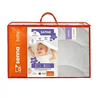 Kołdry i poduszki dla dzieci - Inter Widex INTER WIDEX SATINE Komplet dziecięcy Biała 90x120+40x60 330+150g 5906197803620 - miniaturka - grafika 1