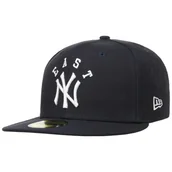 Czapki i chusty sportowe męskie - Czapka 59Fifty Team League Yankees by New Era, ciemnoniebieski, 7 5/8 (60,6 cm) - miniaturka - grafika 1