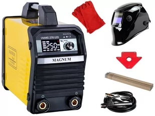 Spawarka inwertorowa Magnum Snake 270 LED Pakiet akcesoriów 2 - U I SNA 270LD_pakiet2 - Spawarki - miniaturka - grafika 1