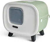 Pozostałe akcesoria dla kotów - Savic Mira de luxe botanical green - miniaturka - grafika 1