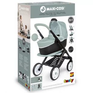 Lumarko Wózek Dla Lalek Maxi Cosi Quinny 3w1 Wózek Głęboki Gondola Spacerówka! - Wózki dla lalek - miniaturka - grafika 6
