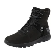 Buty trekkingowe męskie - Timberland Męskie buty trekkingowe Sprint, czarne nubuk, 43,5 EU, Czarny nubuk, 43.5 EU - miniaturka - grafika 1