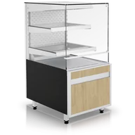 Szafy i witryny chłodnicze - Witryna cukiernicza IGLOO GASTROLINE CUBE 0.6W 2P OPEN (PLUG-IN) - miniaturka - grafika 1