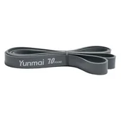 Gumy, taśmy, ekspandery - POWER BAND Guma treningowa YUNMAI 70lb szara - miniaturka - grafika 1