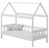 Łóżka dla dzieci i młodzieży - Białe sosnowe łóżko domek dla dziecka - Dada 3X 180x80 cm - miniaturka - grafika 1