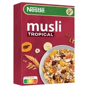 Płatki śniadaniowe i musli - Nestle Musli tropikalne 350g - miniaturka - grafika 1