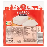 Sery - Carrefour Classic Twaróg tłusty 250 g - miniaturka - grafika 1