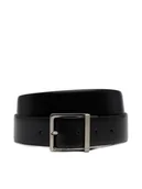 Paski - Calvin Klein Pasek Męski Adj/Rev Sleek Square 35Mm K50K512836 Czarny - miniaturka - grafika 1