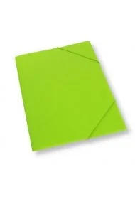 Teczka A4 z gumką plastikowa jasnozielona - Teczki i skoroszyty - miniaturka - grafika 1