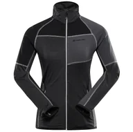 Bluzy sportowe damskie - Bluza damska Alpine Pro Onneca 2 Rozmiar: XL / Kolor: czarny - miniaturka - grafika 1