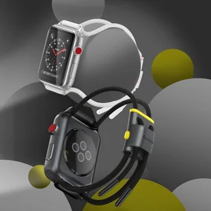 Baseus pasek opaska bransoleta do Apple Watch 38 mm / 40 mm biały (LBAPWA4-A24) - Akcesoria do smartwatchy - miniaturka - grafika 8