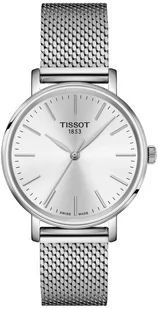 Zegarek Zegarek Tissot T143.210.11.011.00 EVERYTIME LADY - Zegarki damskie - miniaturka - grafika 1