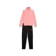Spodnie damskie - Damski Dres PUMA POLY SUIT OP 68507518 – Różowy - miniaturka - grafika 1