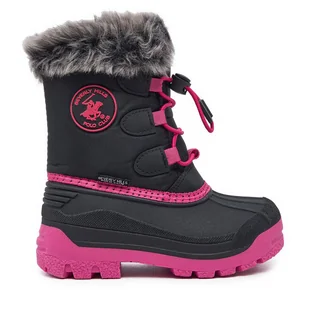 Śniegowce Beverly Hills Polo Club CF-DT27H-23MK69 IV DZ Czarny - Buty dla dziewczynek - miniaturka - grafika 1