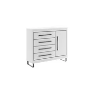 Komody - Komoda C4 Capri Skąpski Meble Craft Złoty - miniaturka - grafika 1