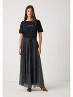 Spódnice - More & More Spódnica w kolorze granatowo-szarym - miniaturka - grafika 1