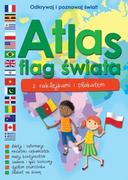 Książki edukacyjne - Wilga GW Foksal Atlas flag świata. Z naklejkami i plakatem - Opracowanie zbiorowe - miniaturka - grafika 1