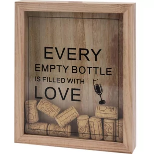 Korkołap z drewna 20 x 25,5 cm z ozdobnym napisem HZ1007660 - Akcesoria i części do kuchenek i piekarników - miniaturka - grafika 1