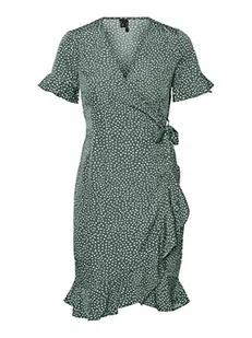 VERO MODA Sukienka damska, Laurel Wreath/Aop:tiny Dots, M - Sukienki - miniaturka - grafika 1
