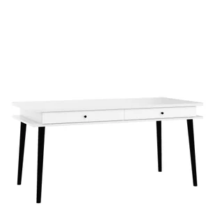 Stół DOL-19 Dolce MebloCross Dąb Artisan / Biały Połysk - Stoły - miniaturka - grafika 1