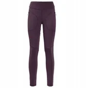 Spodnie sportowe damskie - Jack Wolfskin Salmaster Pants W 1507781-2042 Fioletowe L - miniaturka - grafika 1