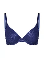 Biustonosze - Passionata INNOCENT, zakrywający stanik t-shirt, bielizna damska, ciemnoniebieski, 70D - miniaturka - grafika 1