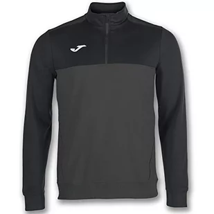 Joma Sweatshirt 1/2 Zip Winner Dark Grey-Black - Bluzy damskie - miniaturka - grafika 1