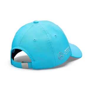 Czapka męska baseballowa niebieska George Russell Mercedes AMG F1 2023 - Baseball, krykiet, palant - miniaturka - grafika 3