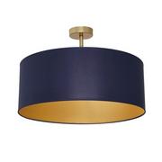 Lampy ścienne - Milagro Lampa sufitowa BEN NAVY BLUE/GOLD 3xE27 - miniaturka - grafika 1