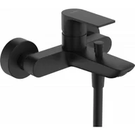 Baterie wannowe i prysznicowe - HANSGROHE 72450670 Rebris E Jednouchwytowa bateria wannowa natynkowa Czarny Matowy - miniaturka - grafika 1