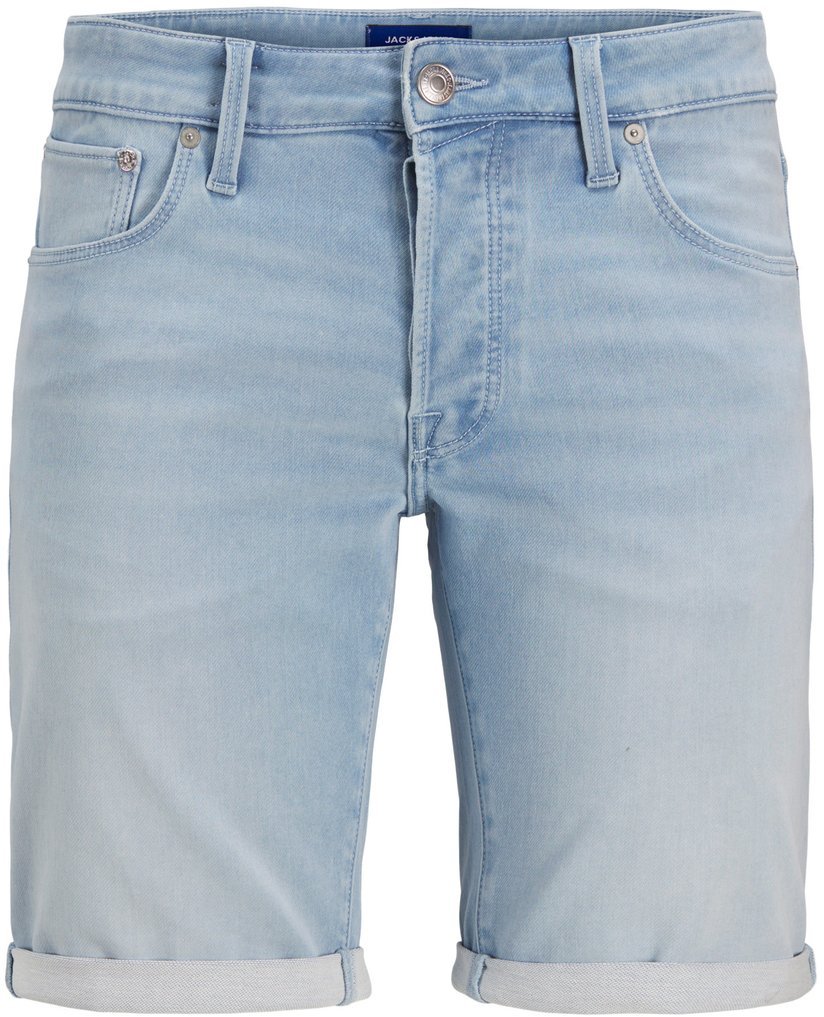 Jack & Jones Jack&Jones męskie krótkie spodnie JJIRICK JJICON I.K. SHORTS GE 118 SN 12269609 BLUE DENIM S