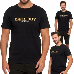 T-shirt Koszulka Męska Nadruk HD Krótki Rękaw Bawełniana Wygodna 2XL MORAJ - Koszulki męskie - miniaturka - grafika 1