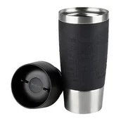Kubki termiczne - Tefal Kubek termiczny Travel Mug 0,36l czarny (K3081114) - miniaturka - grafika 1