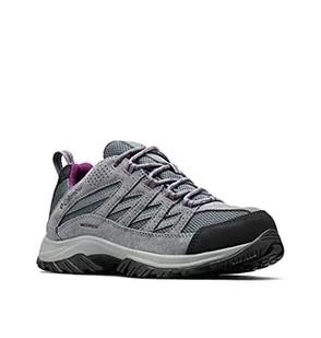 Columbia Crestwood damskie buty trekkingowe, Grafitowy dziki irys, 8.5 UK Wide - Buty trekkingowe damskie - miniaturka - grafika 1
