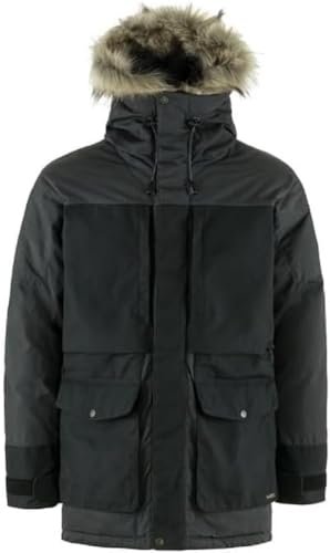 Fjallraven 87173-048-550 Polar Expedition Parka M kurtka męska żelazo-szaro-czarna, rozmiar M