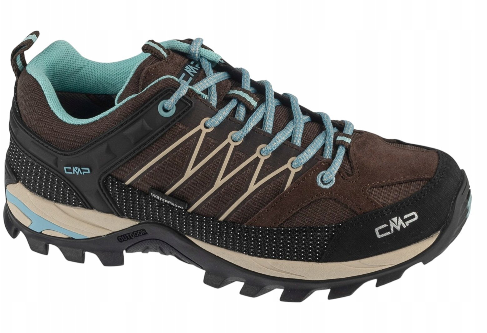 Buty trekkingowe damskie CMP CMP Rigel Low Wmn WP 3Q54456-03QV Brązowe 37