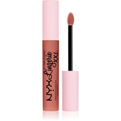Szminki - NYX Professional Makeup Professional Makeup - Lip Lingerie XXL Matte Liquid Lipstick - Matowa pomadka do ust w płynie - 4 ml - 02 - TURN ON NYXPUPML-4ML-14 - miniaturka - grafika 1