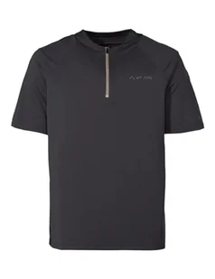 VAUDE Męska koszula Tremalzo Q-Zip, Phantom - Czarny, XL - Koszule męskie - miniaturka - grafika 1