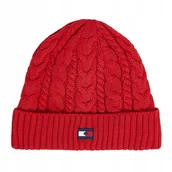 Czapki damskie - Czapka Damska TOMMY HILFIGER Sport Beanie TH10100 - miniaturka - grafika 1