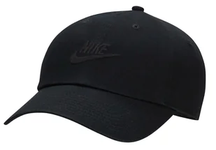 Czapka z daszkiem NIKE Club Futura Czarna M/L - Czapki damskie - miniaturka - grafika 1