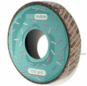 Akcesoria do paznokci - Staleks - Pro PapmAm - White Disposable Abrasive Tape (without plastic case) - Wymienne nakładki na pilnik w rolce - Pączek - 100 grit. - 6 metrów - miniaturka - grafika 1