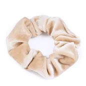 Ozdoby do włosów - GUMKA DO WŁOSÓW scrunchies welurowa FROTKA welur aksamitka - miniaturka - grafika 1